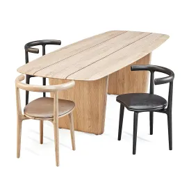 Dining baxter nairobi table himba chair